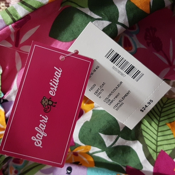 Gymboree girls size 4T Floral tank top New - Picture 3 of 4